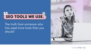 Image Cover for Article SEO Tools we use. The Good, Bad, and Messy truth from someone who has tested more tools than you should!