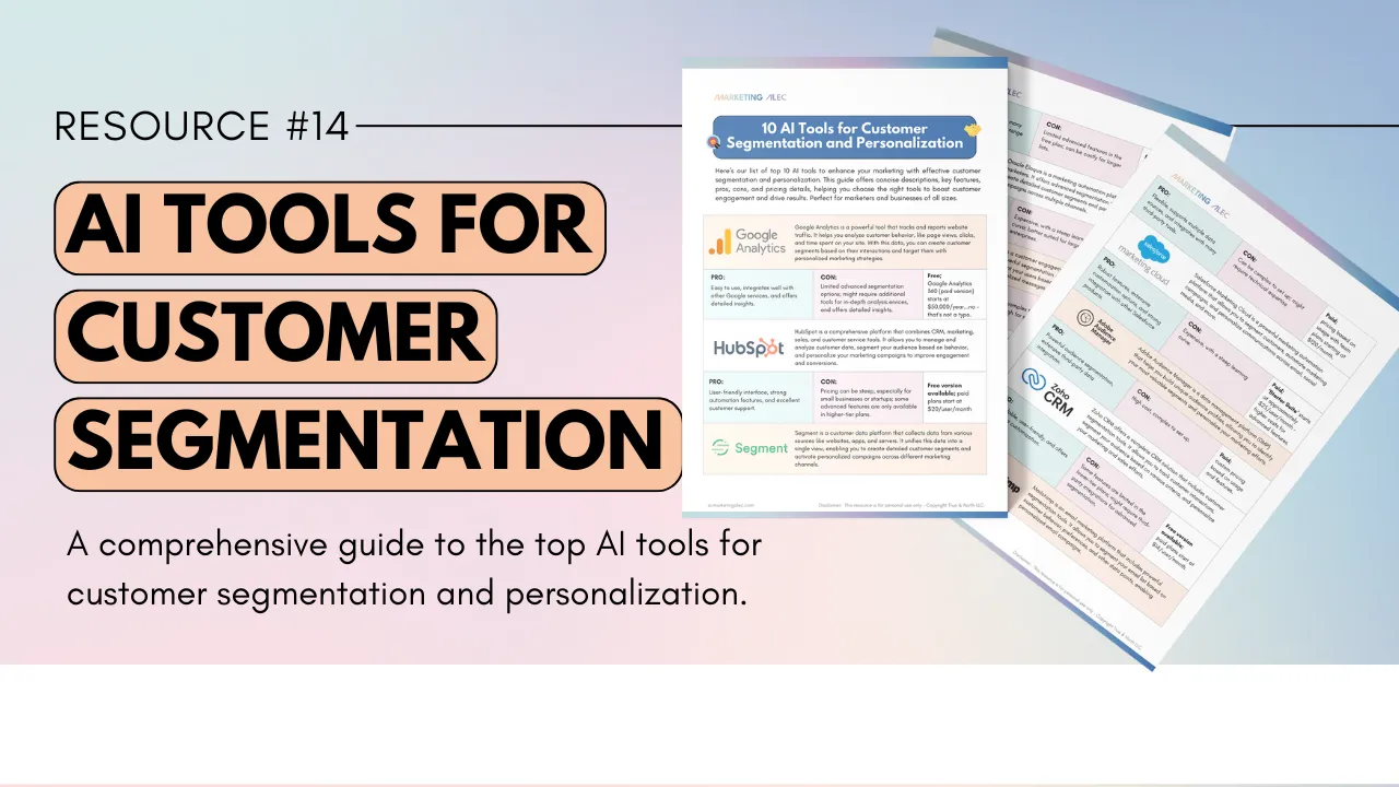 Tools for Customer Segmentation